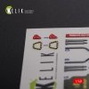 KELIK K48089 F-4J Phantom II interior 3D decals for Academy kit 1/48